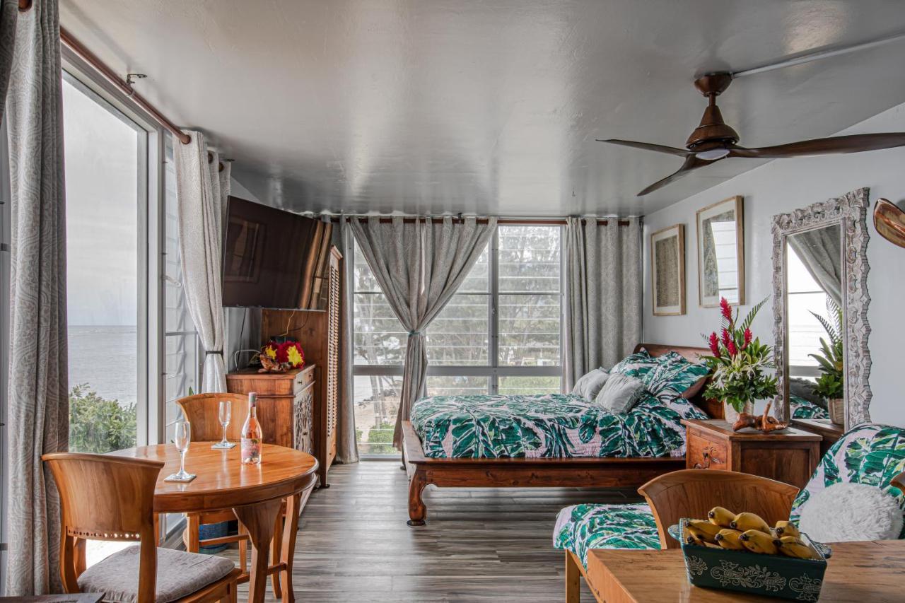 Breezy Beachfront Bali-Style Haven 180 Degree Oceanview Hau'ula Εξωτερικό φωτογραφία
